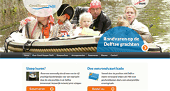 Desktop Screenshot of canalhopperdelft.nl
